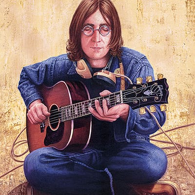 John Lennon Portrait | Acoustic | Poster