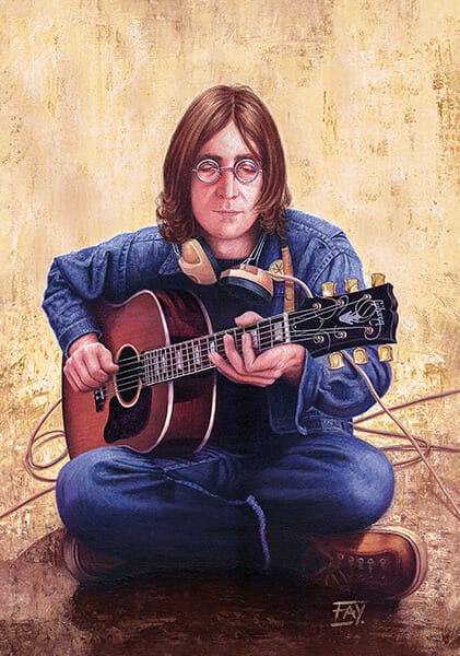 John Lennon FINE ART to publish2MAIN gerardfay