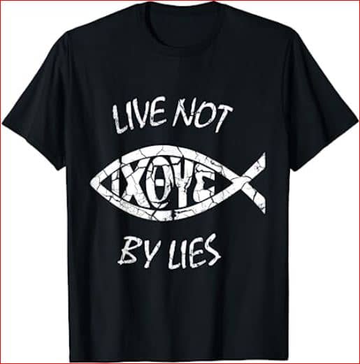 live not by lies tshirt