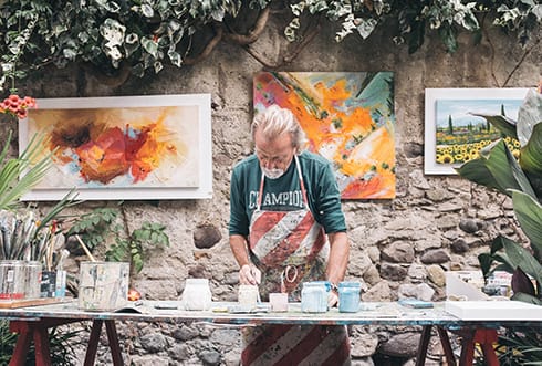 How does Redbubble work for artists? 7 WIDE ART SHOT
