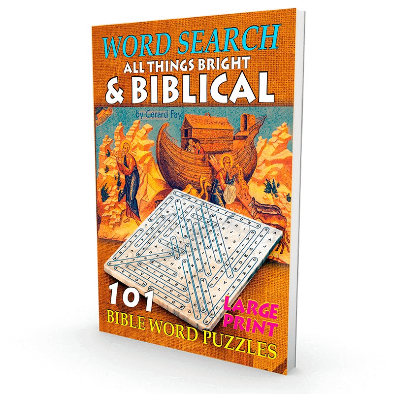 Word Search All Things Bright & Biblical Bible Word Puzzles
